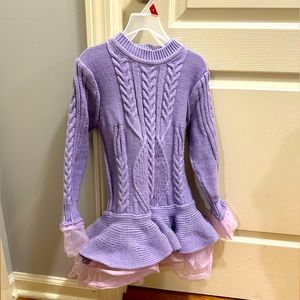 Sweater dress size 4/5